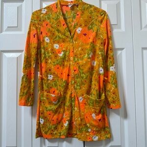 Vintage floral blouse